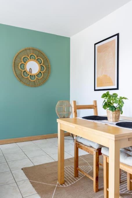 Beautiful Apartment With Terrace + Private Parking Toulouse Exterior photo